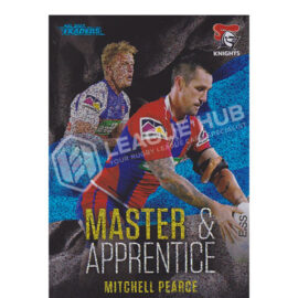 2022 NRL Traders MAB15 Master & Apprentice Blue Mitchell Pearce
