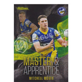 2022 NRL Traders MAG19 Master & Apprentice Green Mitchell Moses