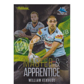 2022 NRL Traders MAG8 Master & Apprentice Green William Kennedy