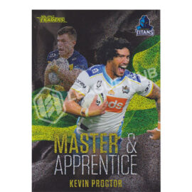 2022 NRL Traders MAG9 Master & Apprentice Green Kevin Proctor