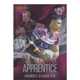 2022 NRL Traders MA12 Master & Apprentice Haumole Olakau'atu