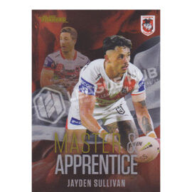2022 NRL Traders MA26 Master & Apprentice Jayden Sullivan