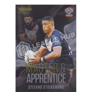 2022 NRL Traders MA32 Master & Apprentice Stefano Utoikamanu