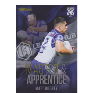 2022 NRL Traders MA6 Master & Apprentice Matt Doorey
