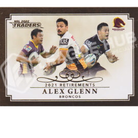 2022 NRL Traders R1 Retirements Alex Glenn