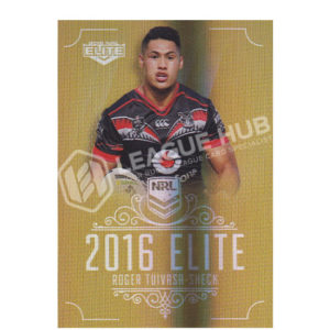 2016 ESP Elite SG179 Special Gold Parallel Roger Tuivasa-Sheck