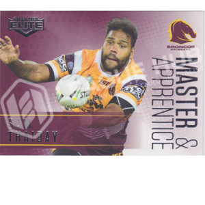2018 NRL Elite MA1 Master & Apprentice Sam Thaiday