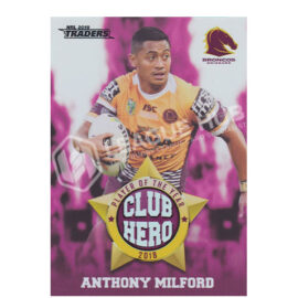 2019 NRL Traders Club Heroes CH1 Anthony Milford