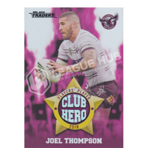 2019 NRL Traders Club Heroes CH12 Joel Thompson