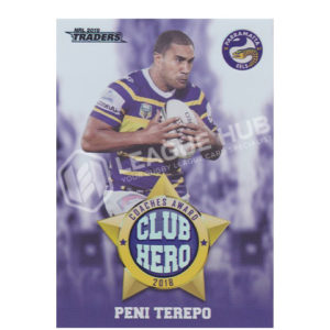 2019 NRL Traders Club Heroes CH20 Peni Terepo