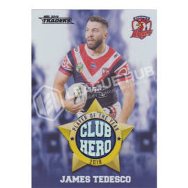 2019 NRL Traders Club Heroes CH27 James Tedesco