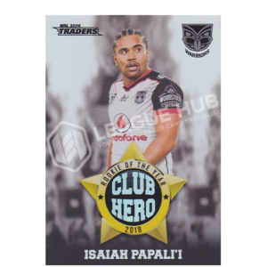 2019 NRL Traders Club Heroes CH30 Isaiah Papalii