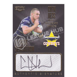 2021 NRL Elite LSB9 League Sensation Signature Black Coen Hess