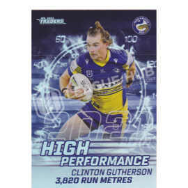 2022 NRL Traders HP29 High Performance Clinton Gutherson