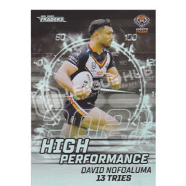 2022 NRL Traders HP46 High Performance David Nofoaluma