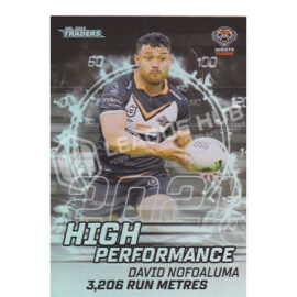 2022 NRL Traders HP47 High Performance David Nofoaluma
