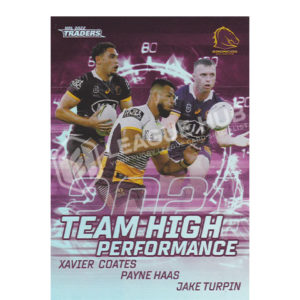 2022 NRL Traders HPT1 High Performance Team Brisbane Broncos