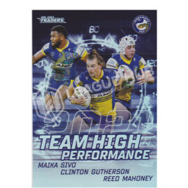 2022 NRL Traders HPT10 High Performance Team Parramatta Eels