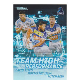 2022 NRL Traders HPT5 High Performance Team Gold Coast Titans