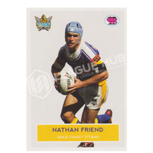 2009 Select Retro Scanlens Nathan Friend