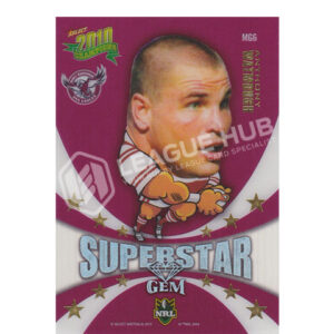2010 Select Champions MG6 Superstar Mascot Gem Anthony Watmough