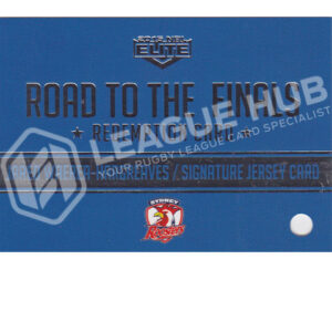 2015 ESP Elite RFS4 Road to the Finals Jersey Redemption Signature Jared Ware-Hargreaves Redemption Card