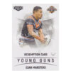 2019 NRL Elite YG16 Young Guns Signature White Esan Marsters Redemption Card