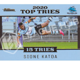2021 NRL Traders Top Tries TT4 Sione Katoa