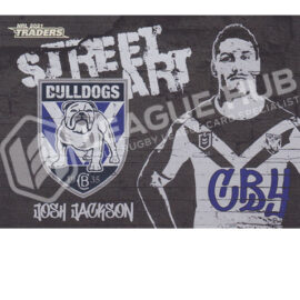 2021 NRL Traders Street Art Black SAB3 Josh Jackson