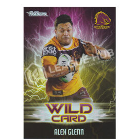 2021 NRL Traders Wild Card WC1 Alex Glenn
