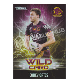 2021 NRL Traders Wild Card WC3 Corey Oates