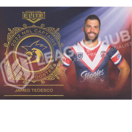 2022 NRL Elite Captains C14 Sydney Roosters James Tedesco