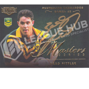 2022 NRL Elite Masters Series Signature MSS1 Brad Fittler Australia