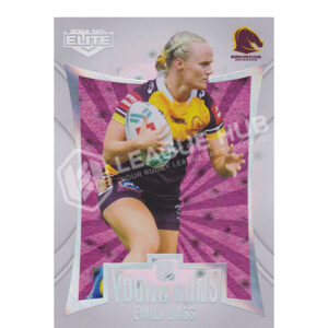 2022 NRL Elite Young Guns Priority YG33 Emily Bass