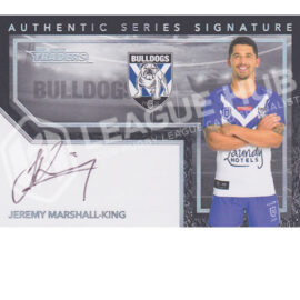 2022 NRL Traders Authentic Signature Series Black ASB3 Jeremy Marshall-King