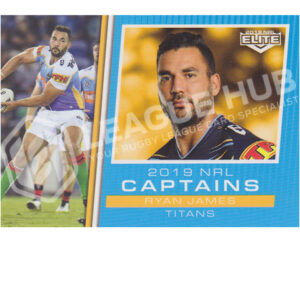 2019 NRL Elite CC5 2019 Captains Ryan James
