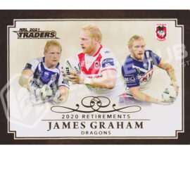 2021 NRL Traders Retirements R11 James Graham