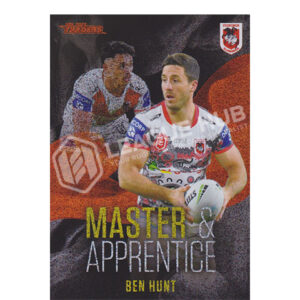 2022 NRL Traders MAR25 Master & Apprentice Red Ben Hunt